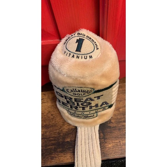 Callaway Golf Great Big Bartha Ladies Gems Titanium Gold Head Cover Sock # 1 - Picture 2 of 3